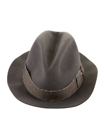 Loro Piana Hats Cashmere Fedora Hat