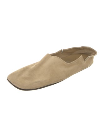 Loro Piana Suede Ballet Flats