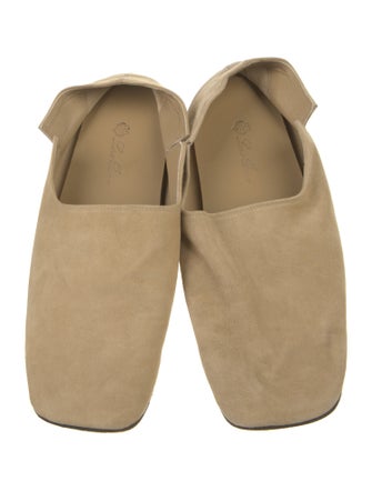 Loro Piana Suede Ballet Flats