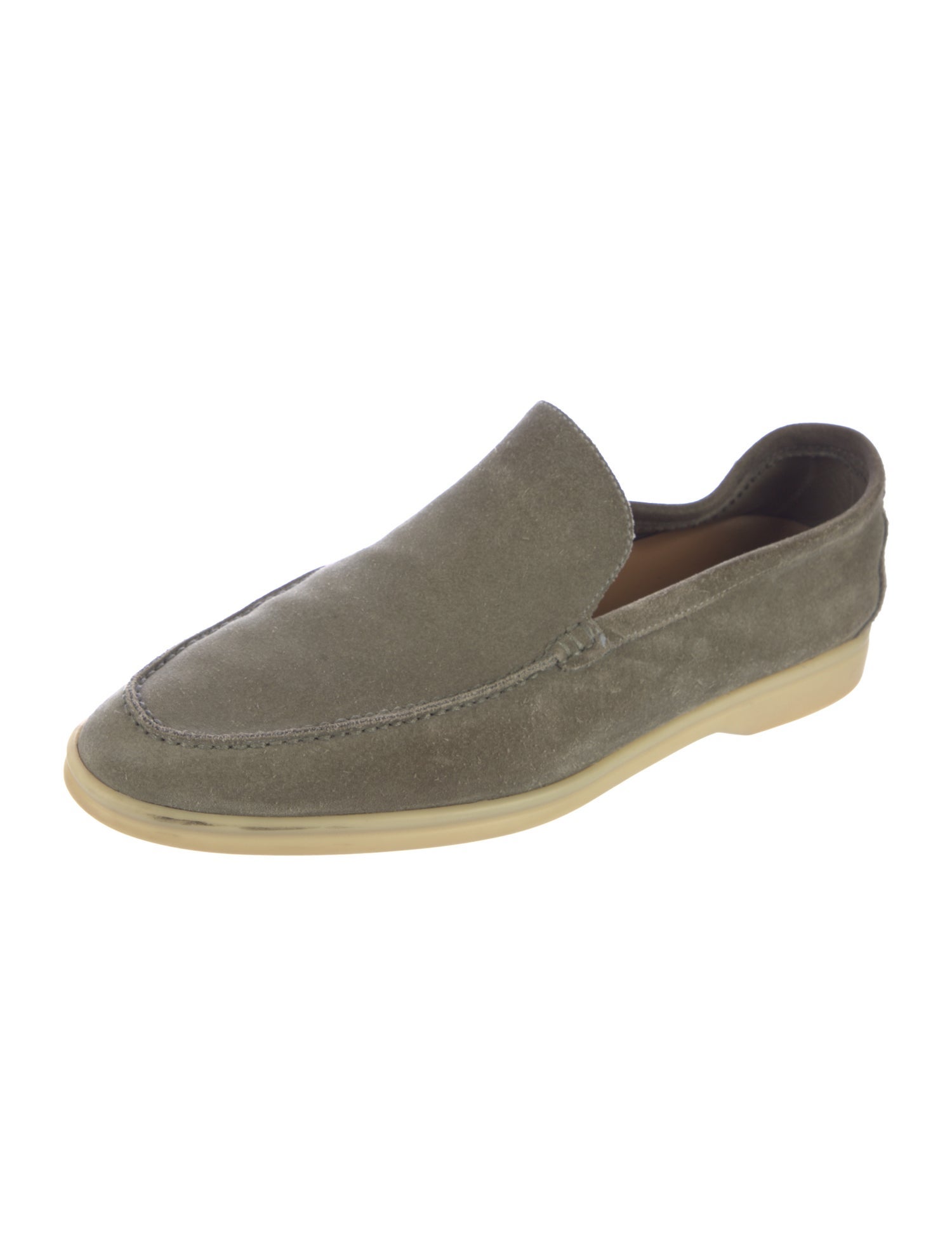Loro Piana Summer Walk Suede Loafers