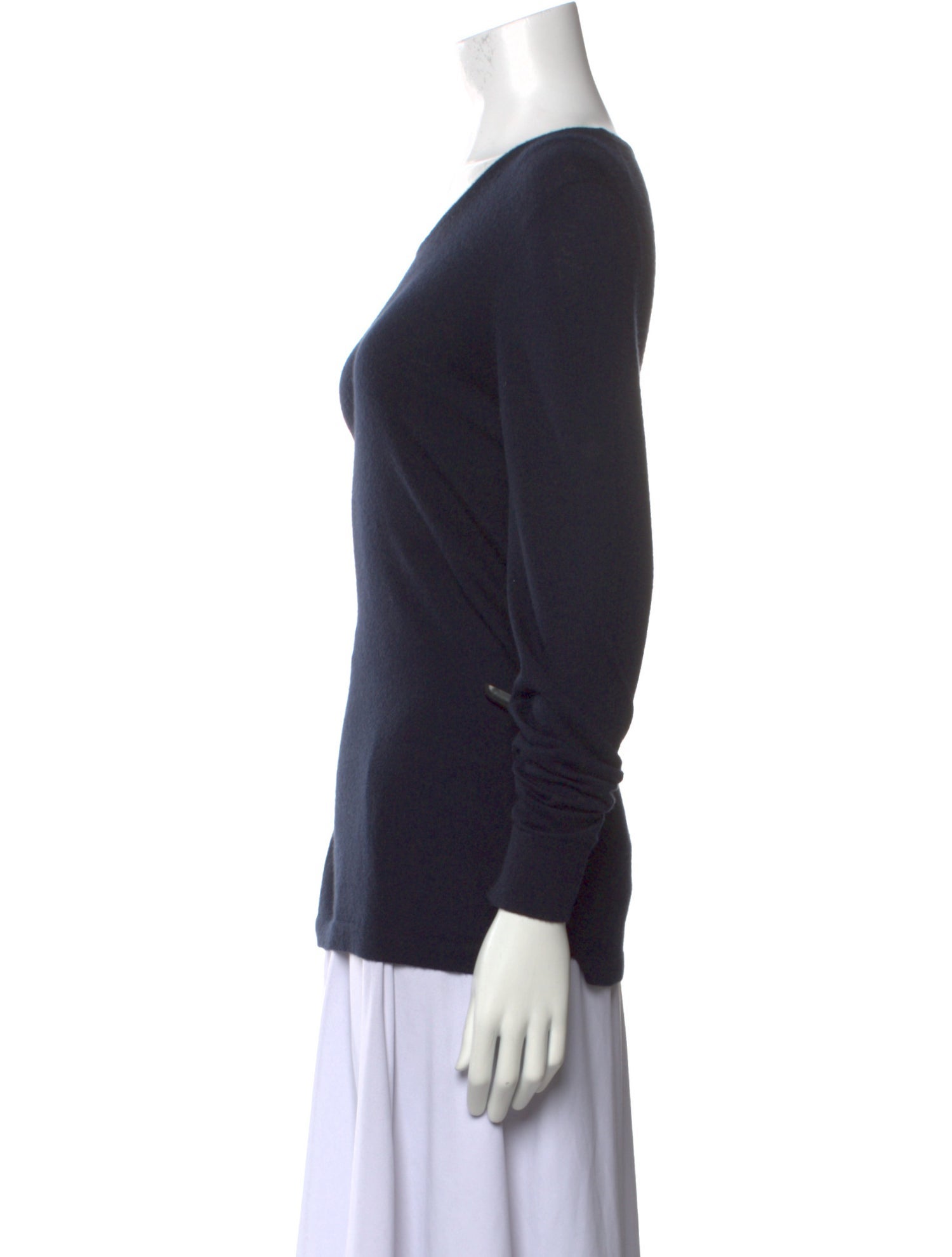 Loro Piana Cashmere Bateau Neckline Top