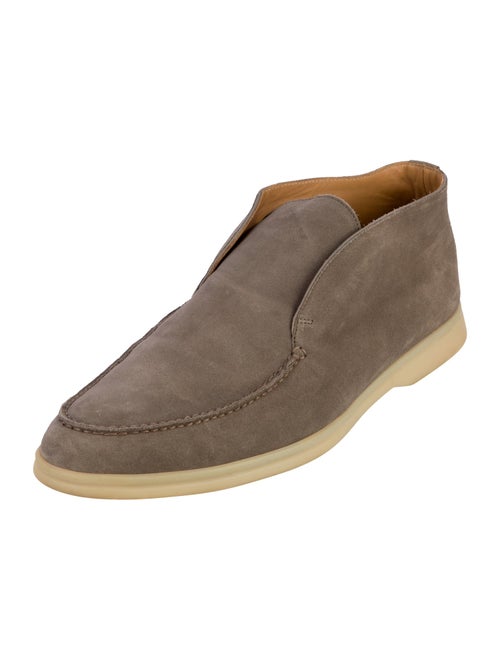 Loro Piana Open Walk Suede Boots