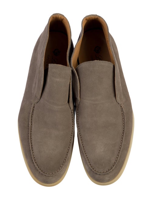 Loro Piana Open Walk Suede Boots