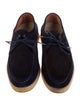 Loro Piana Sail And Walk Suede Oxfords
