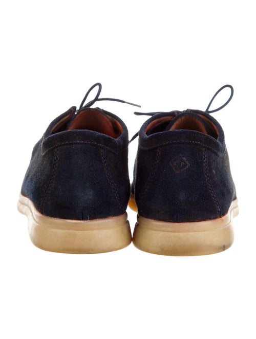 Loro Piana Sail And Walk Suede Oxfords