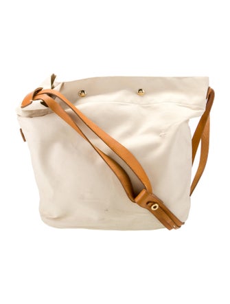 Loro Piana Canvas Bucket Bag