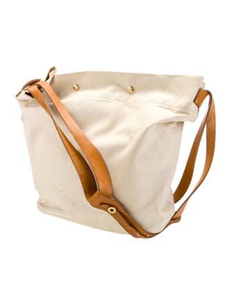 Loro Piana Canvas Bucket Bag