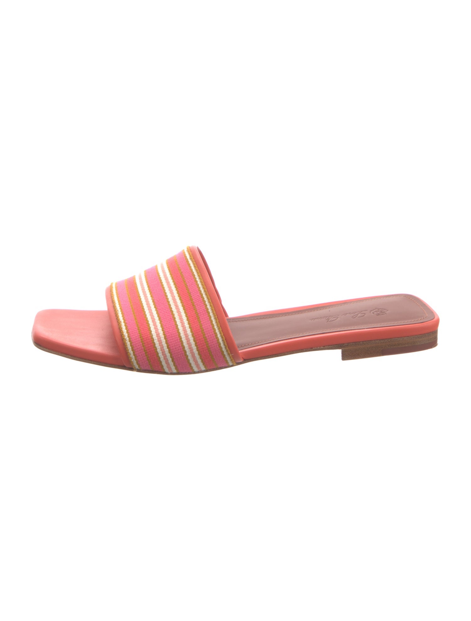 Loro Piana Striped Slippers