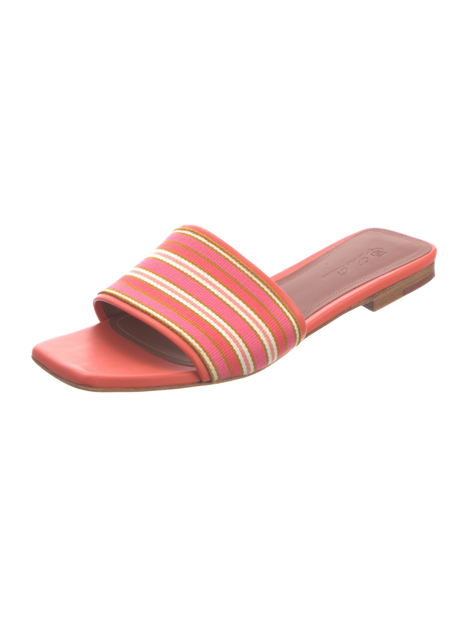 Loro Piana Striped Slippers