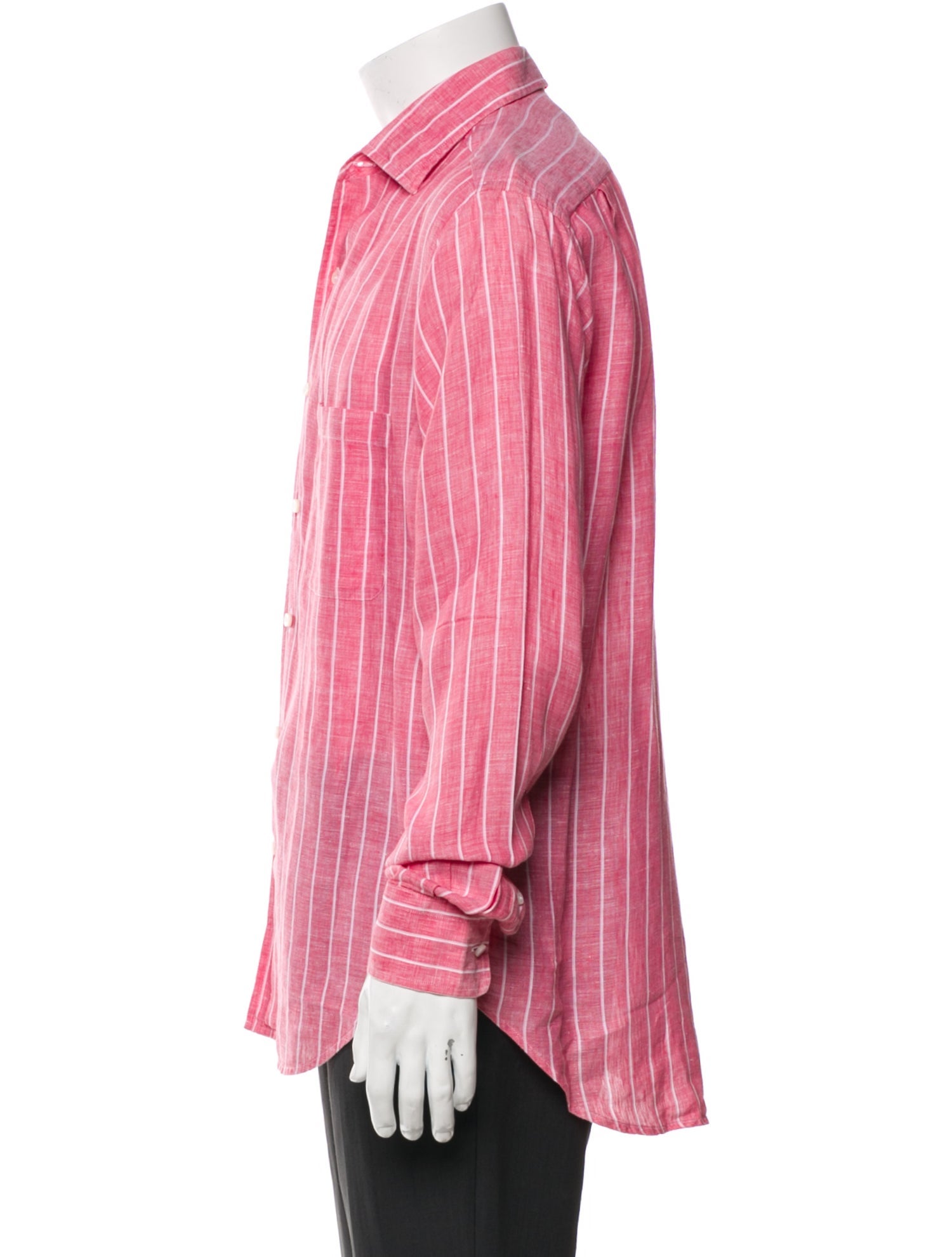 Loro Piana Linen Striped Shirt