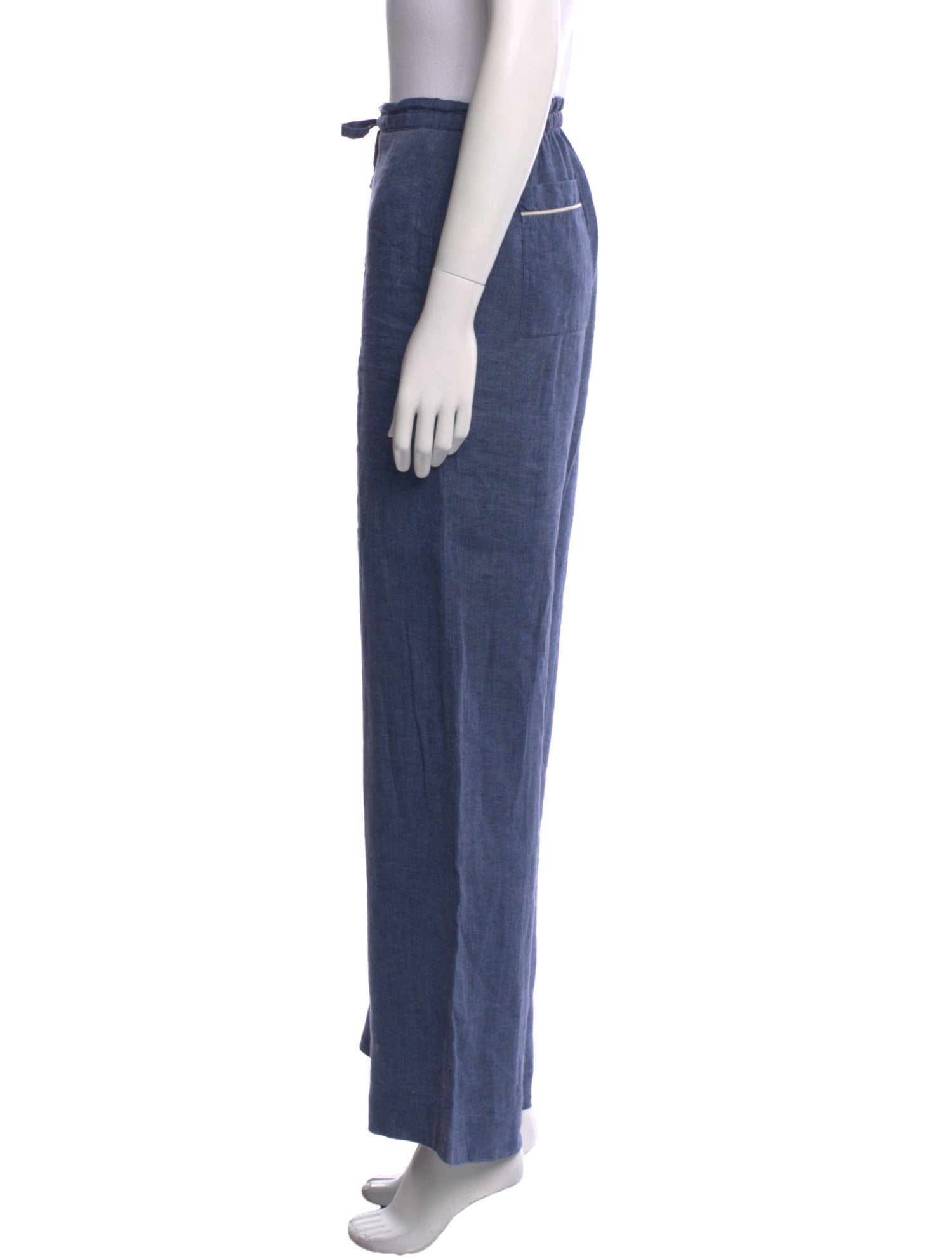 Loro Piana Linen Wide Leg Pants