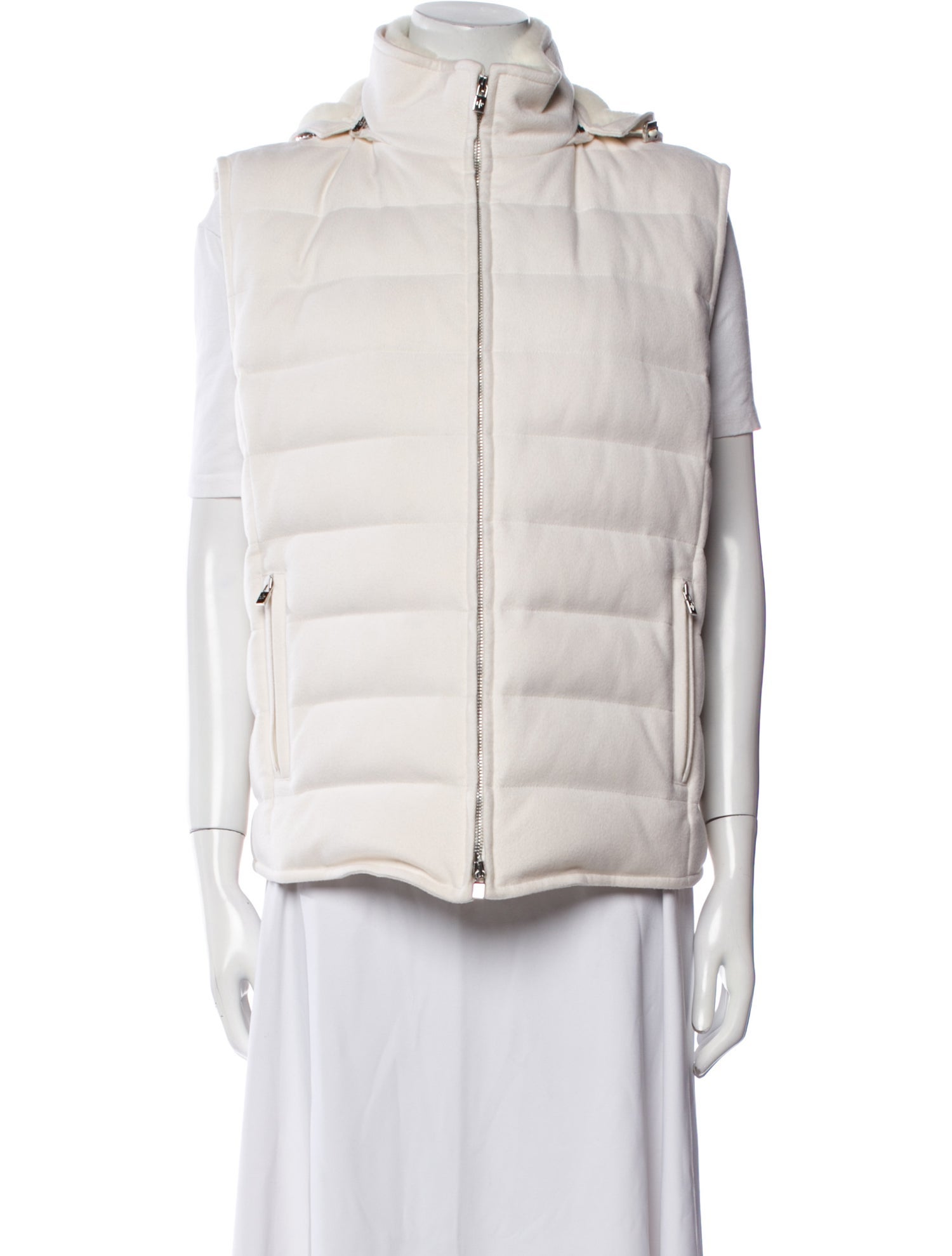 Loro Piana Cashmere Green Storm System Cashmere Vest