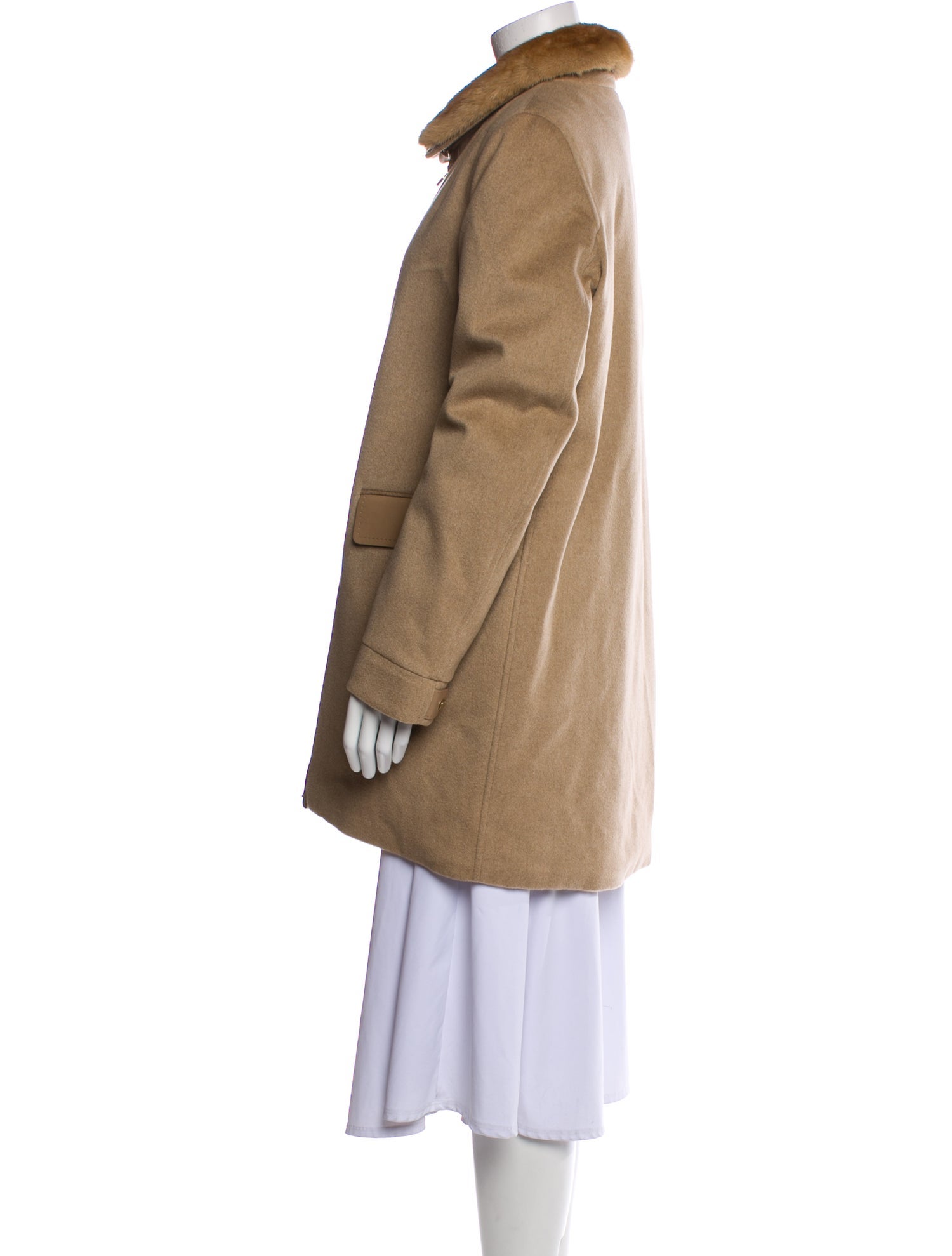 Loro Piana Storm System Cashmere Fur Coat w/ Tags