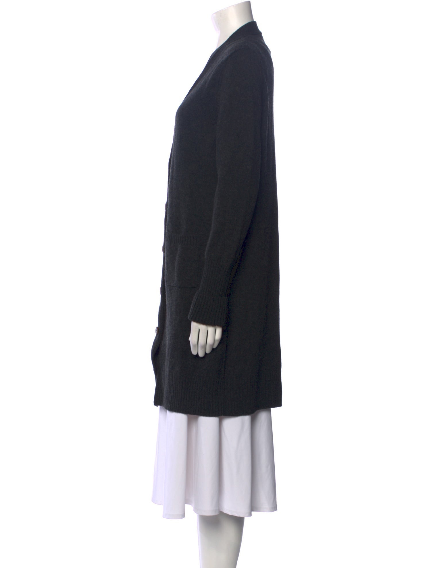 Loro Piana Cashmere Plunge Neckline Sweater