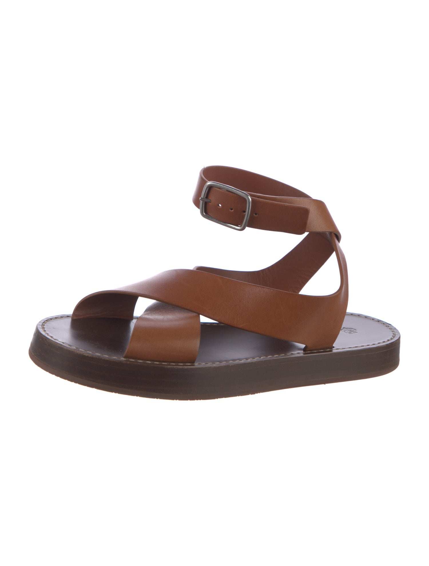 Loro Piana Sumie Leather Sandals