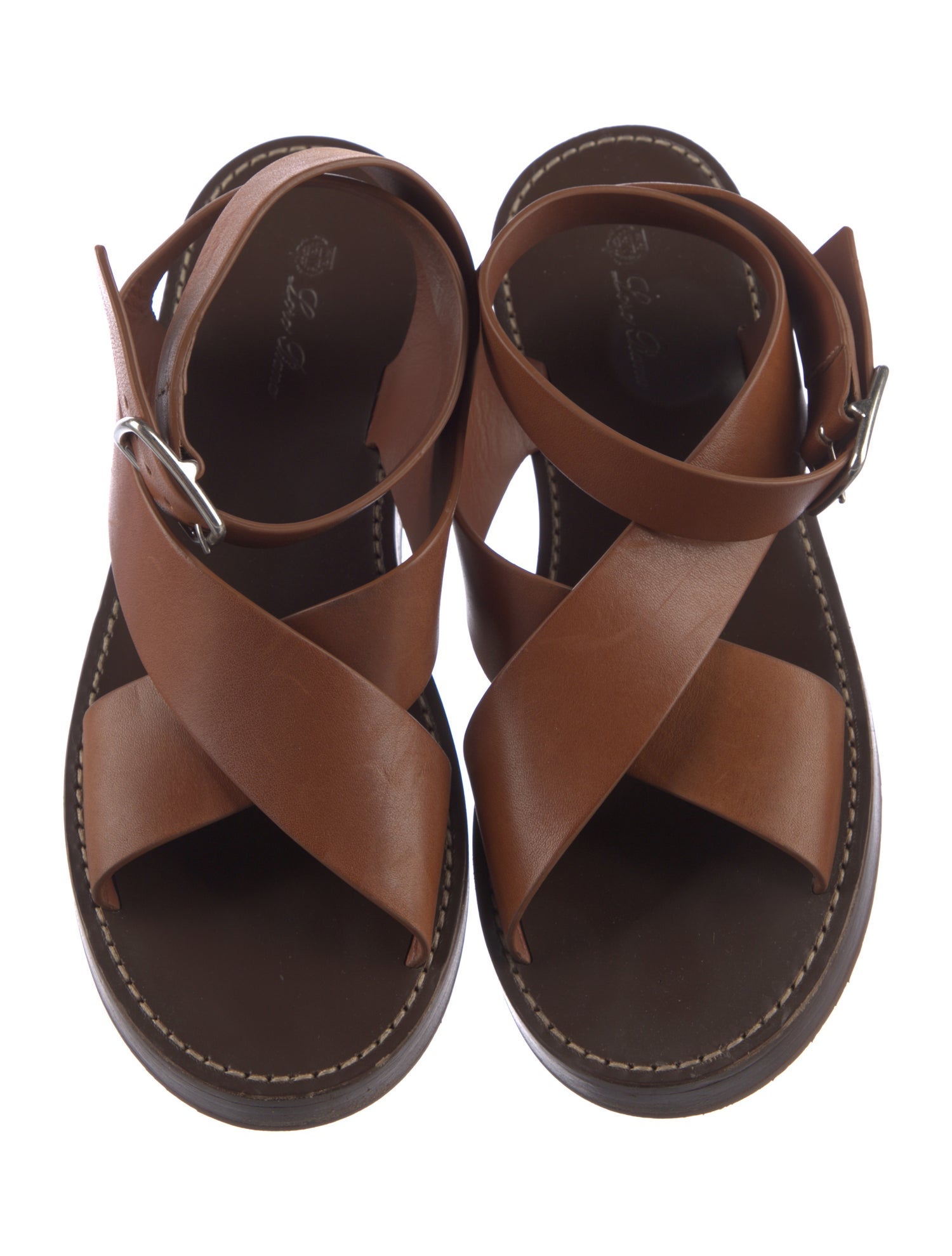 Loro Piana Sumie Leather Sandals