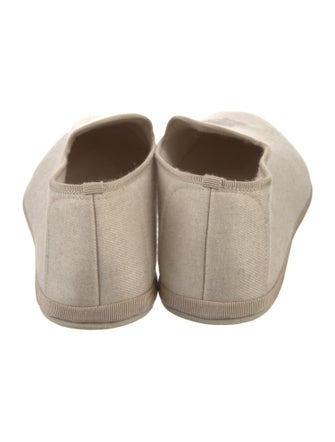 Loro Piana Cashmere Embroidered Accent Loafers