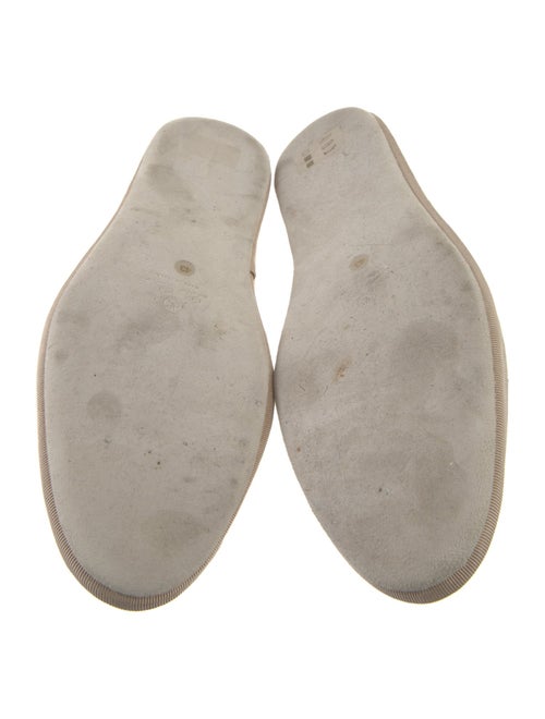 Loro Piana Cashmere Embroidered Accent Loafers