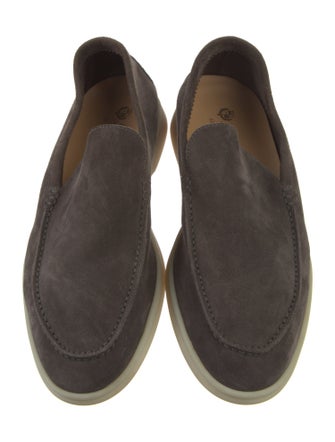 Loro Piana Summer Walk Suede Loafers