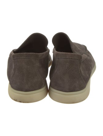 Loro Piana Summer Walk Suede Loafers