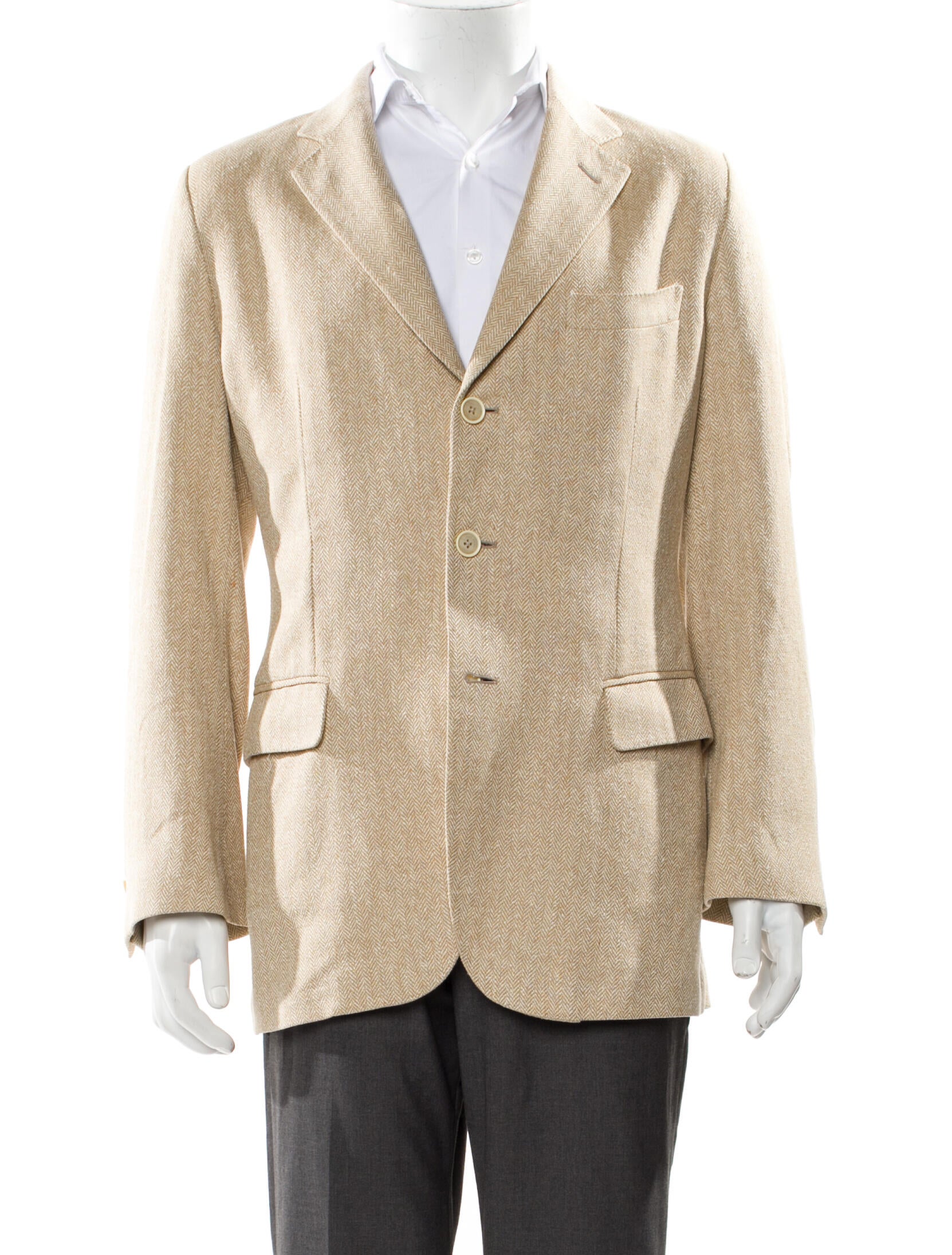 Loro Piana Silk Striped Blazer