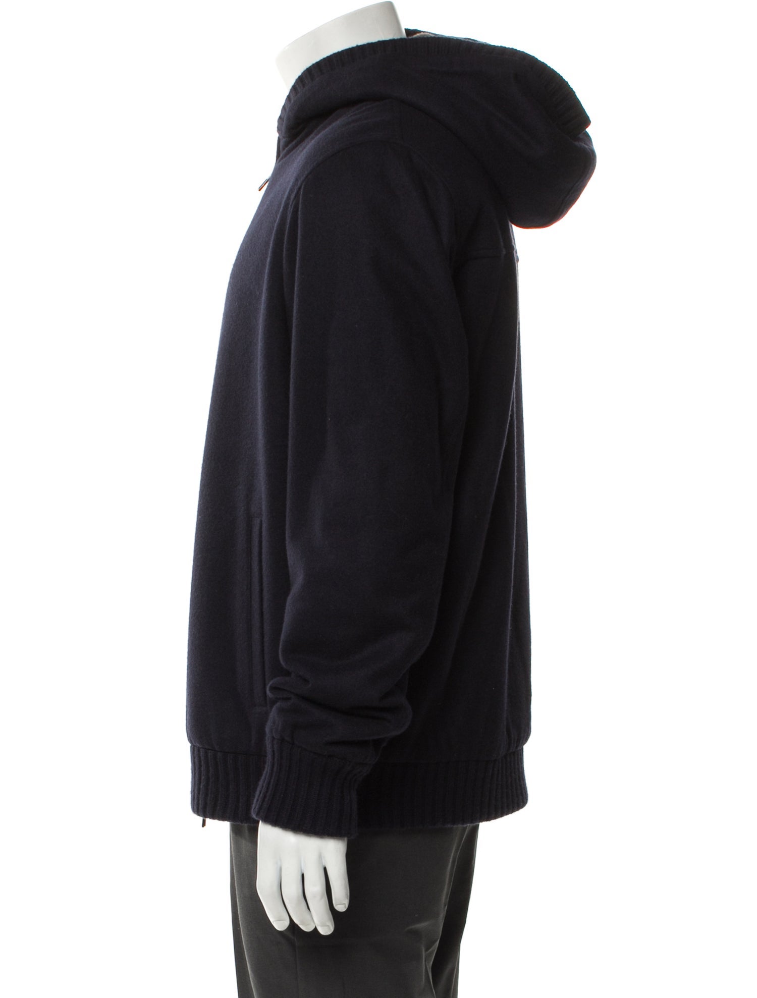 Loro Piana Nutria-Lined Cashmere Windbreaker