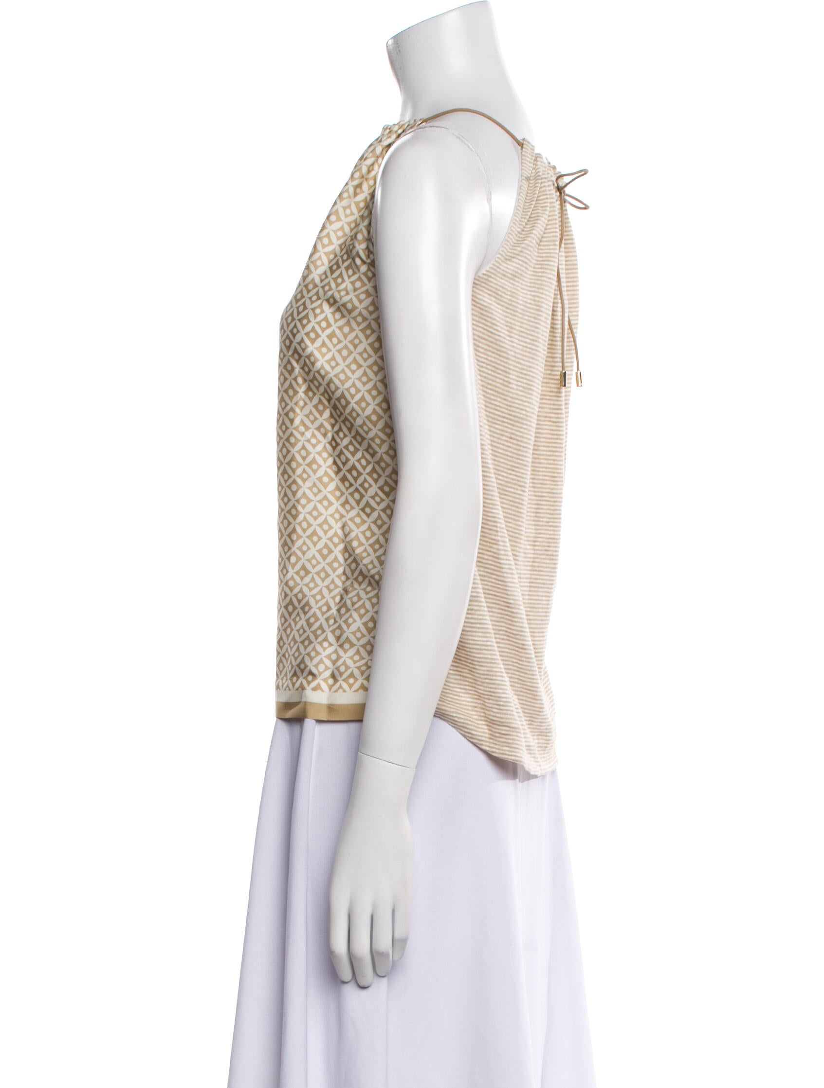 Loro Piana Silk Printed Blouse