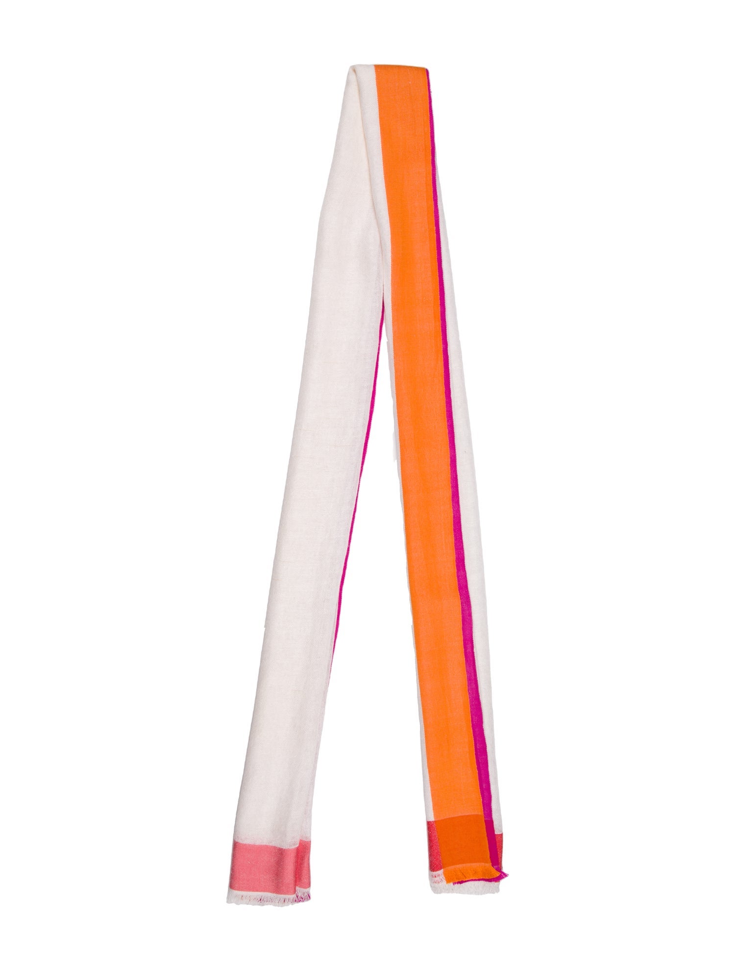 Loro Piana Colorblock Pattern Scarf w/ Tags