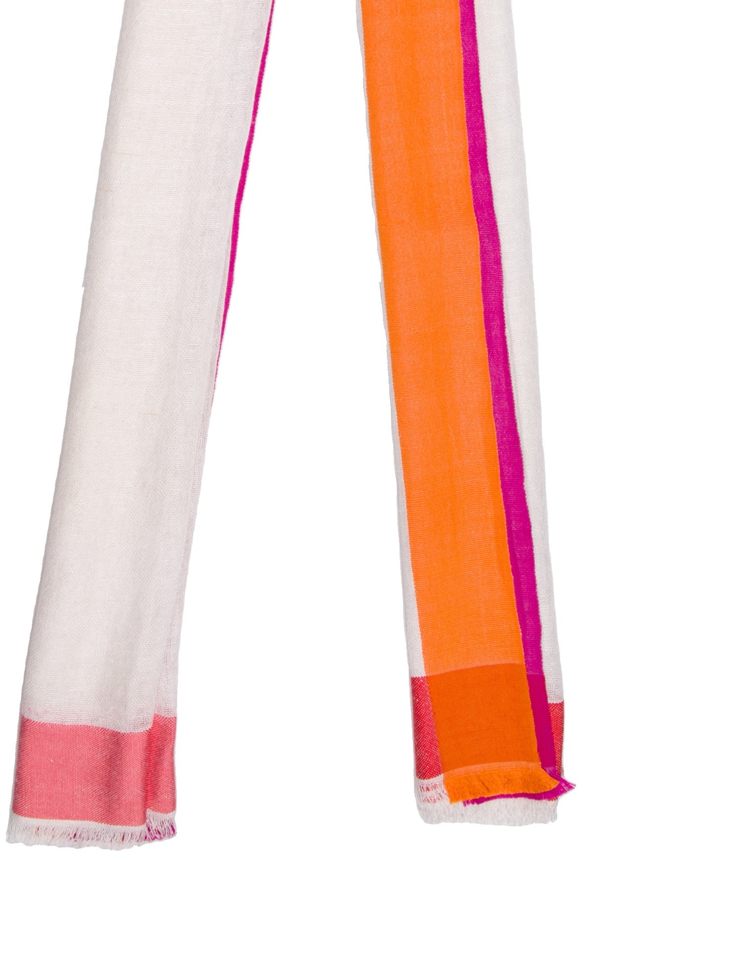 Loro Piana Colorblock Pattern Scarf w/ Tags