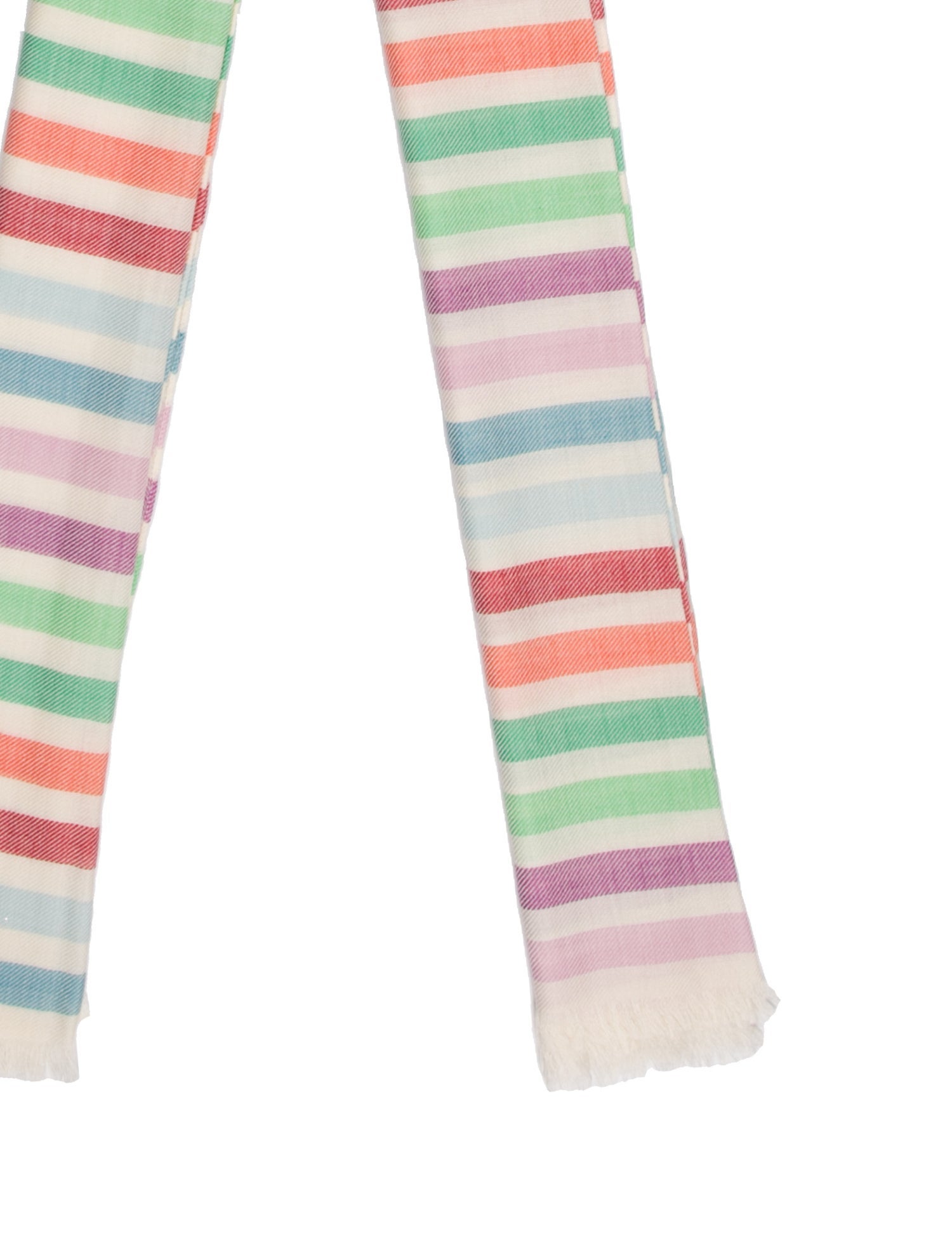 Loro Piana Cashmere Striped Infinity Scarf