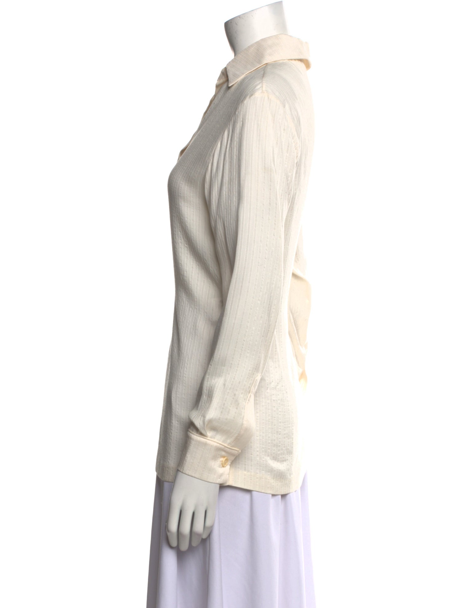 Loro Piana Silk V-Neck Polo