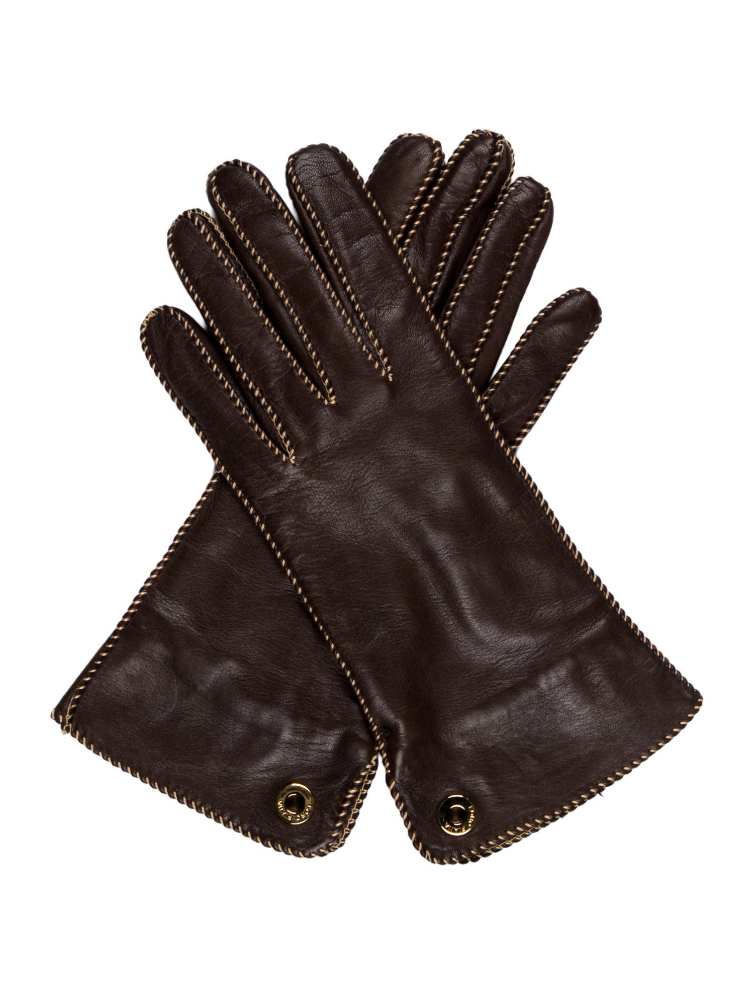 Loro Piana Leather Gloves w/Tags