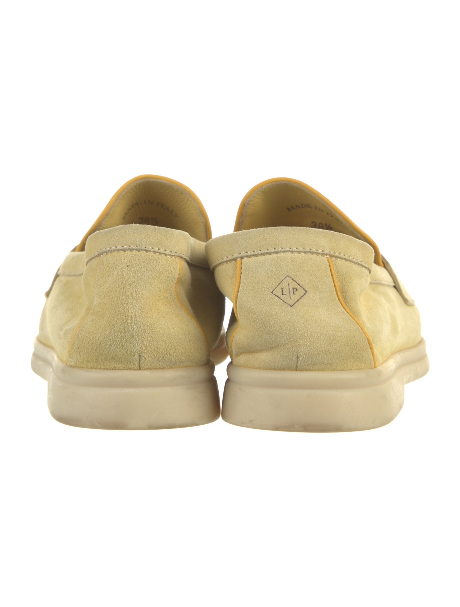 Loro Piana Summer Walk Charms Suede Loafers