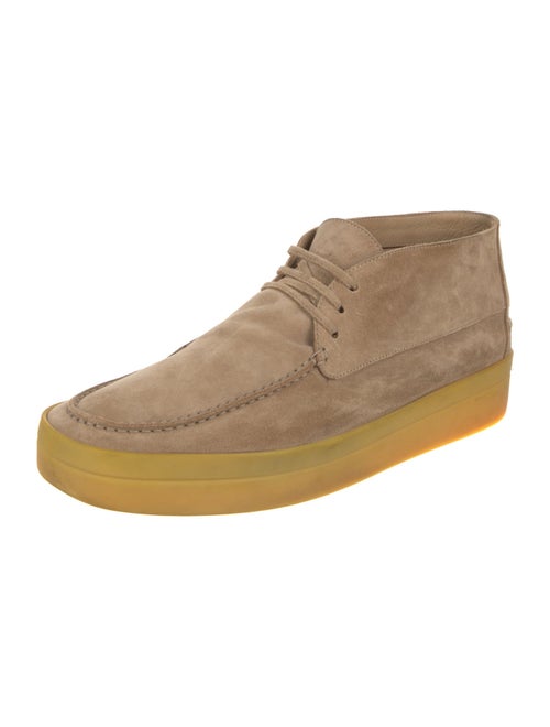 Loro Piana Flat Walk Chukka Suede Moccasins