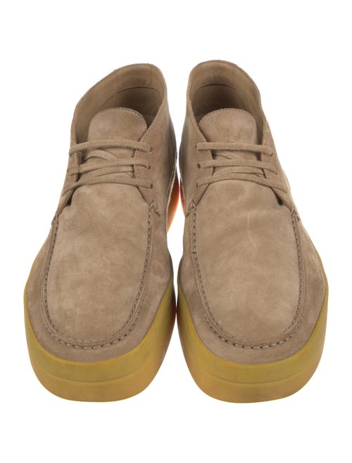 Loro Piana Flat Walk Chukka Suede Moccasins