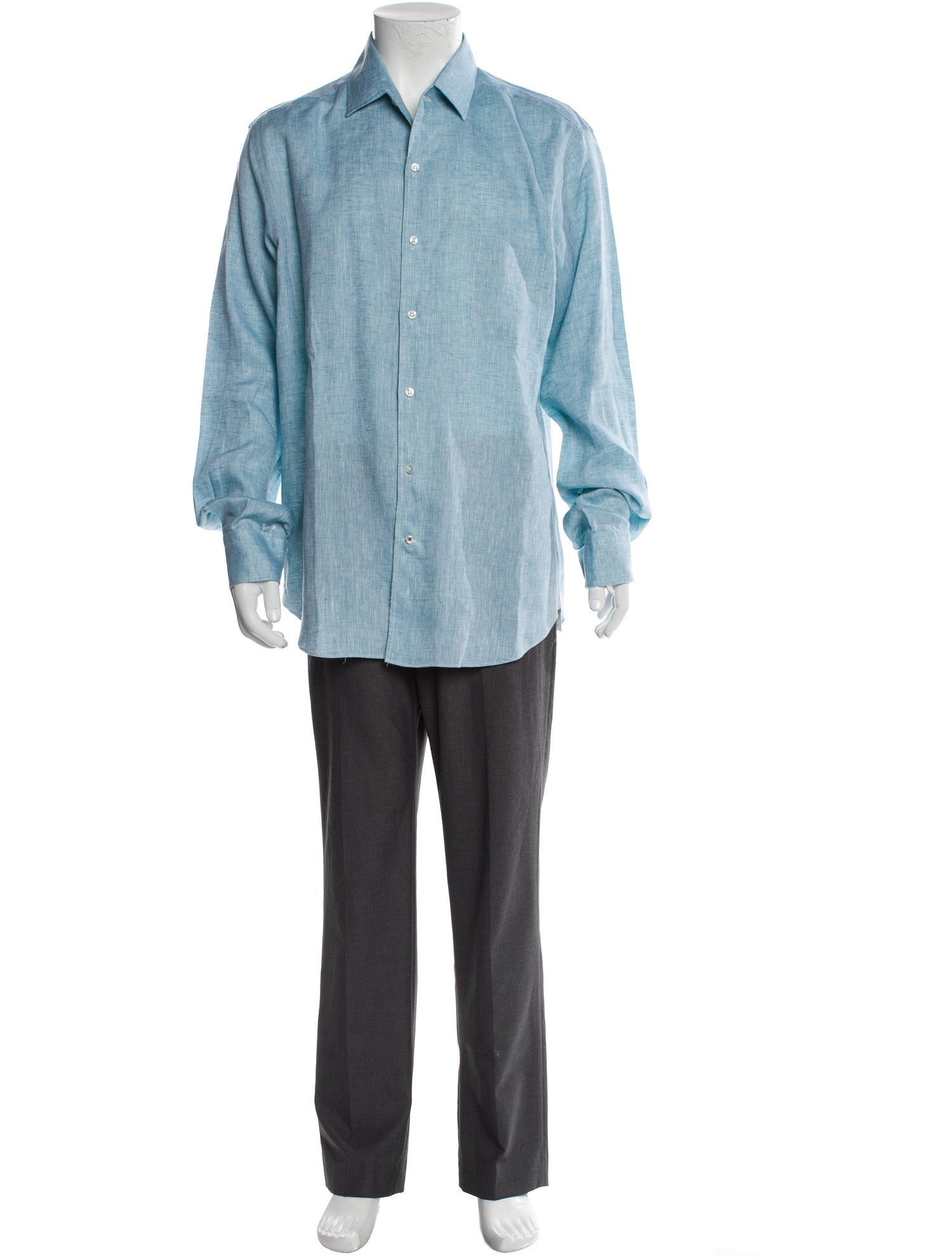 Loro Piana Linen Striped Shirt