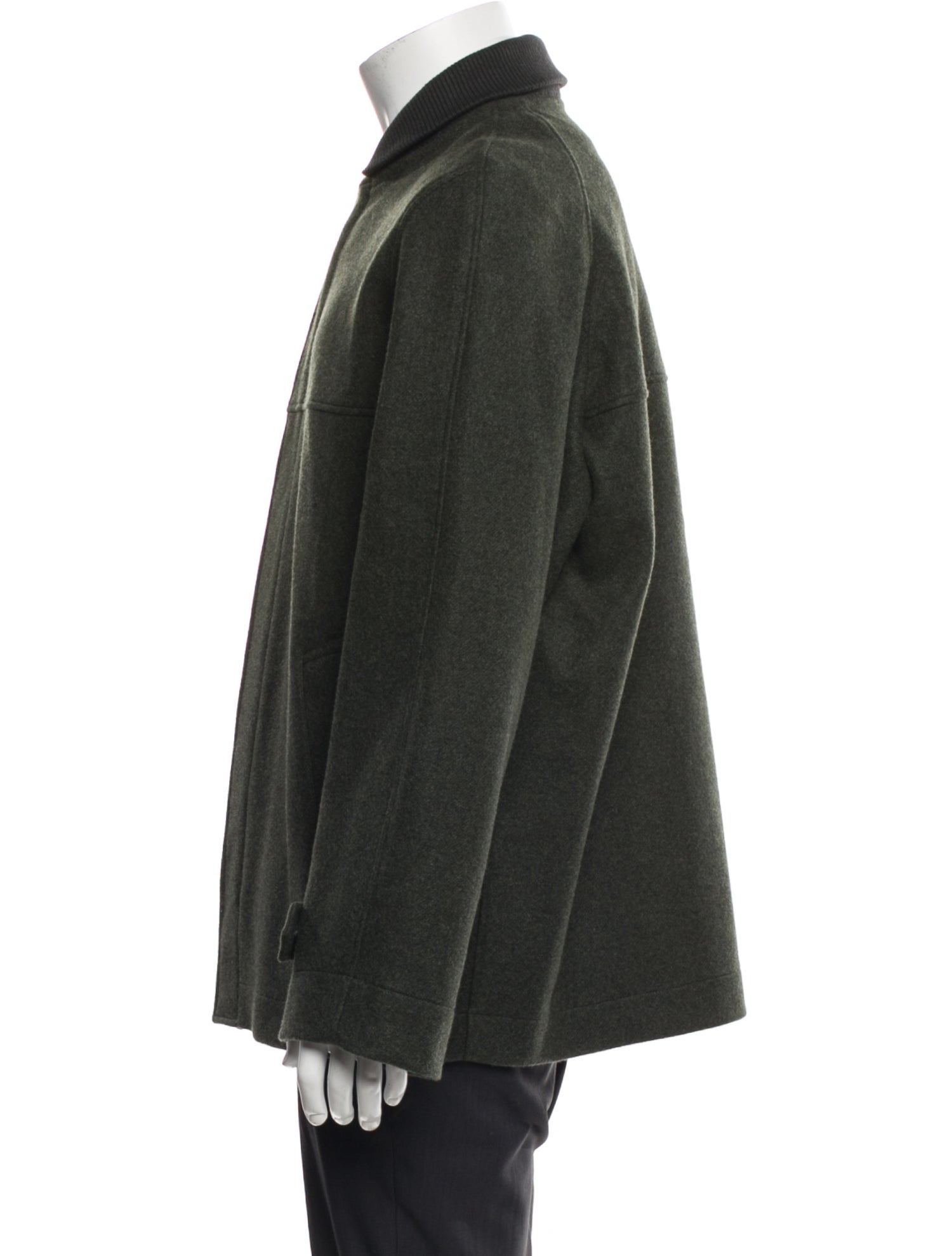 Loro Piana Green Storm System Cashmere Jacket