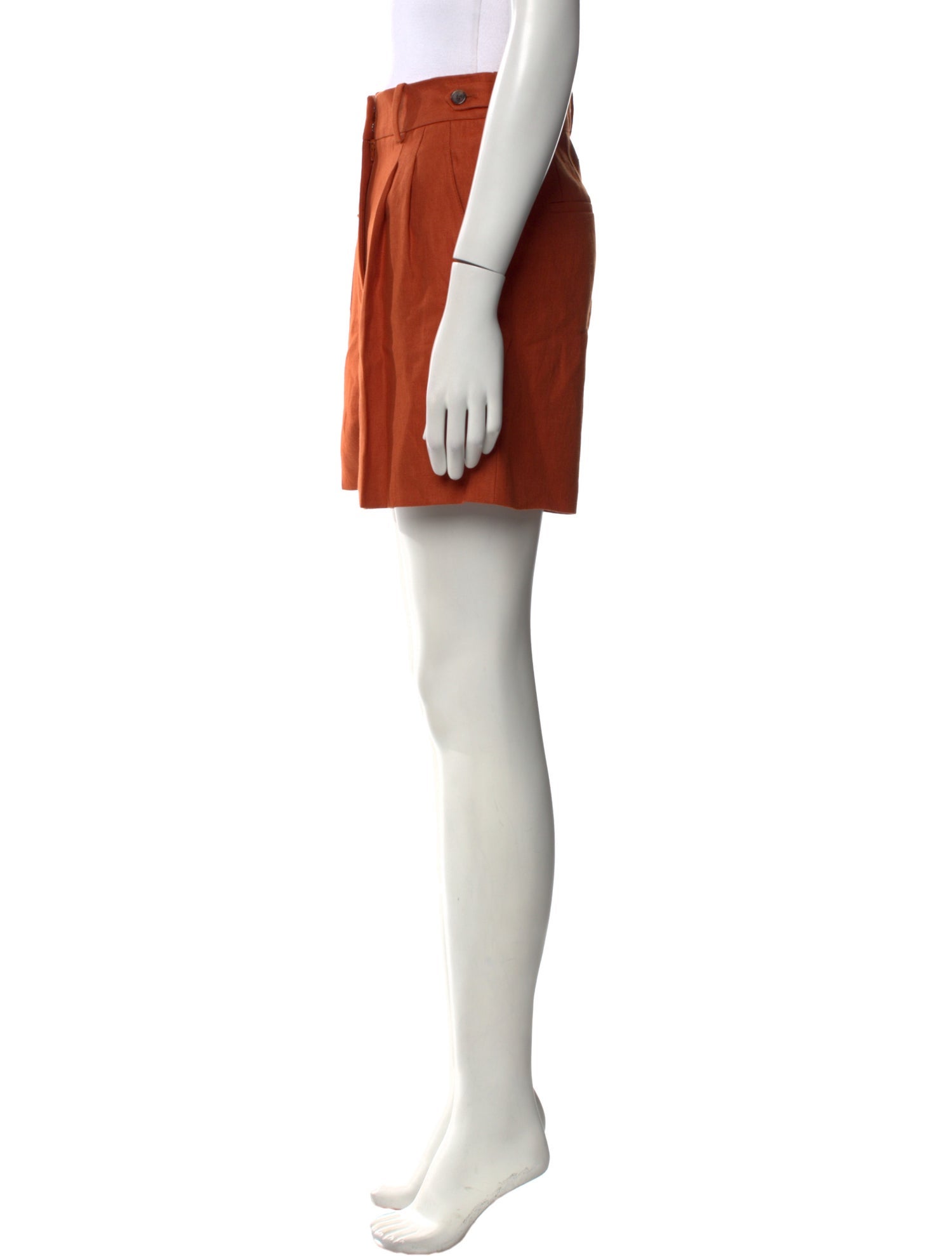 Loro Piana Linen Mini Shorts