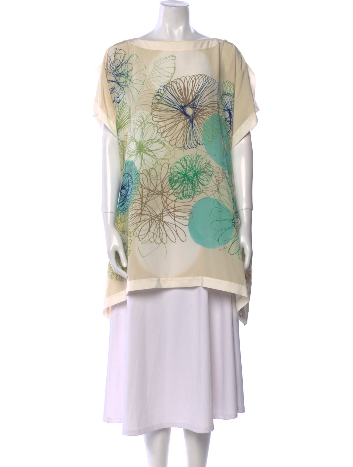 Loro Piana Silk Printed Tunic