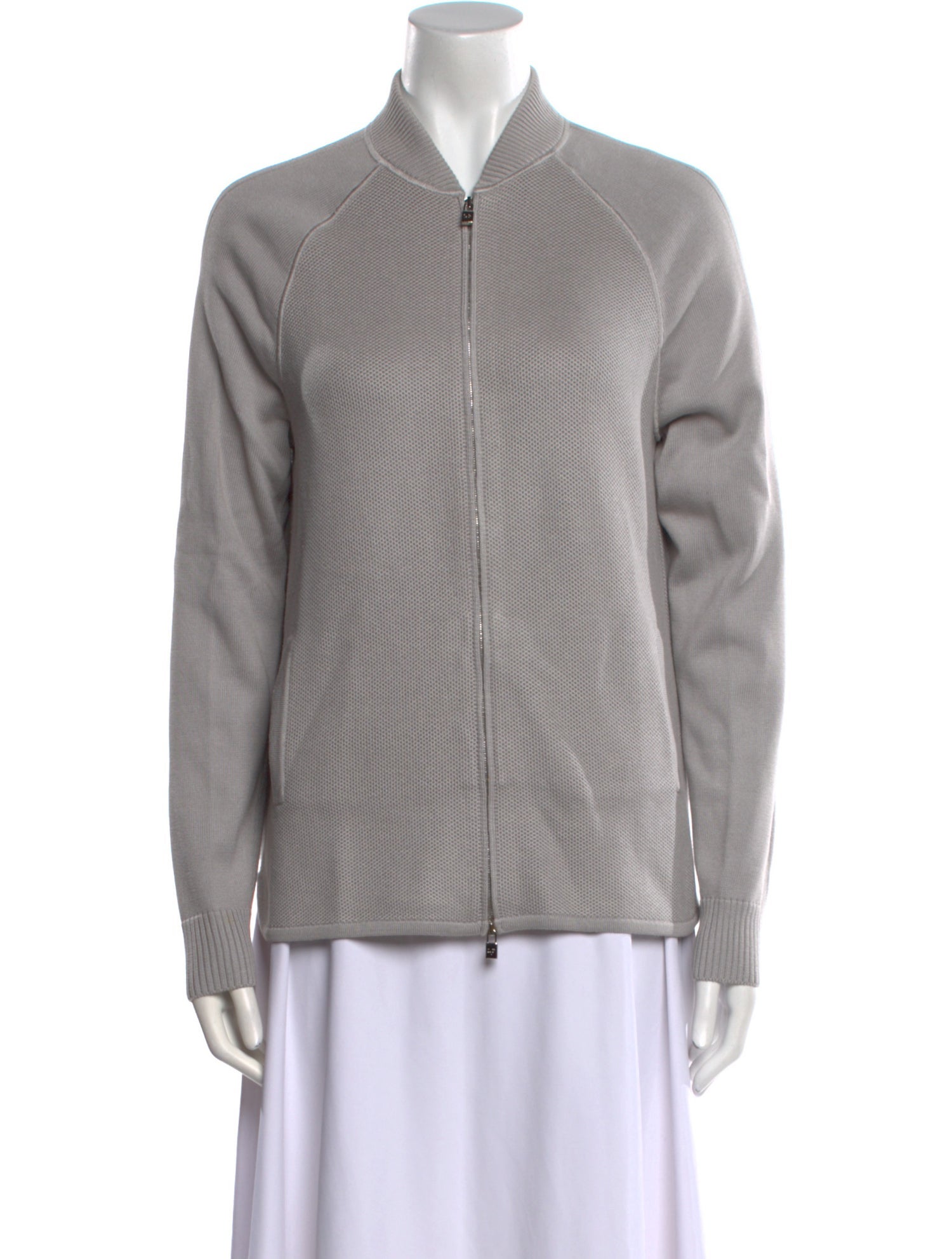 Loro Piana Silk Mock Neck Sweater