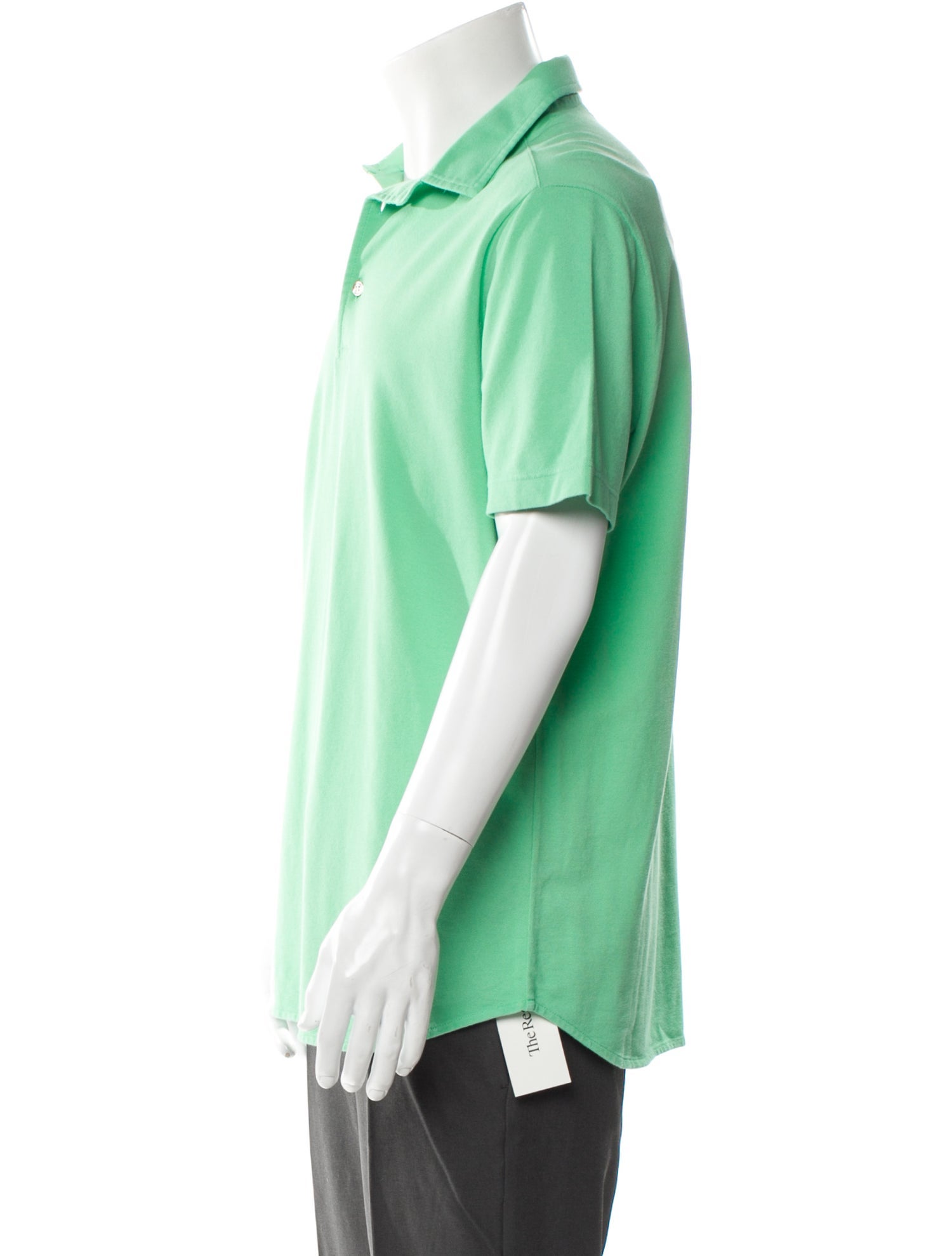 Loro Piana V-Neck Short Sleeve Polo Shirt