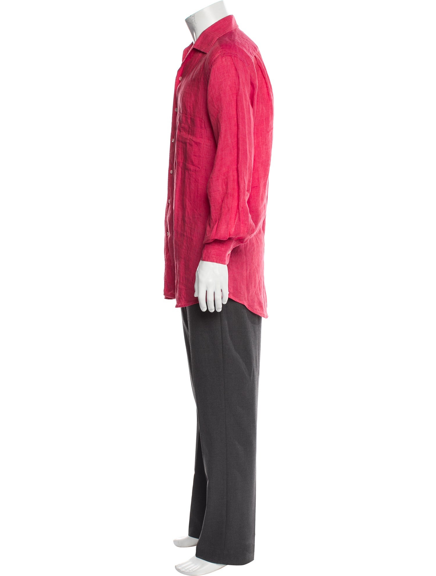 Loro Piana Linen Long Sleeve Shirt