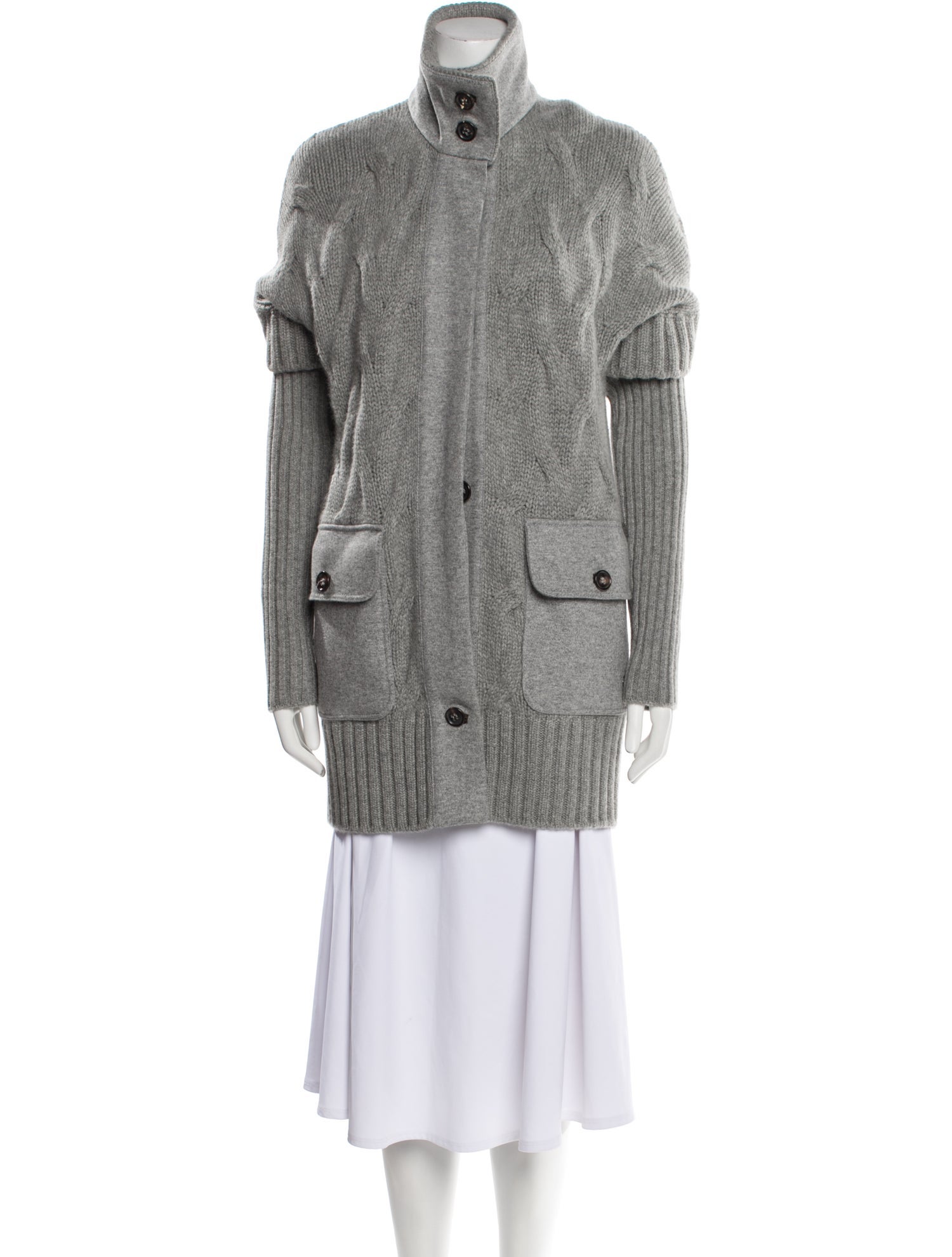 Loro Piana Cashmere Mock Neck Sweater