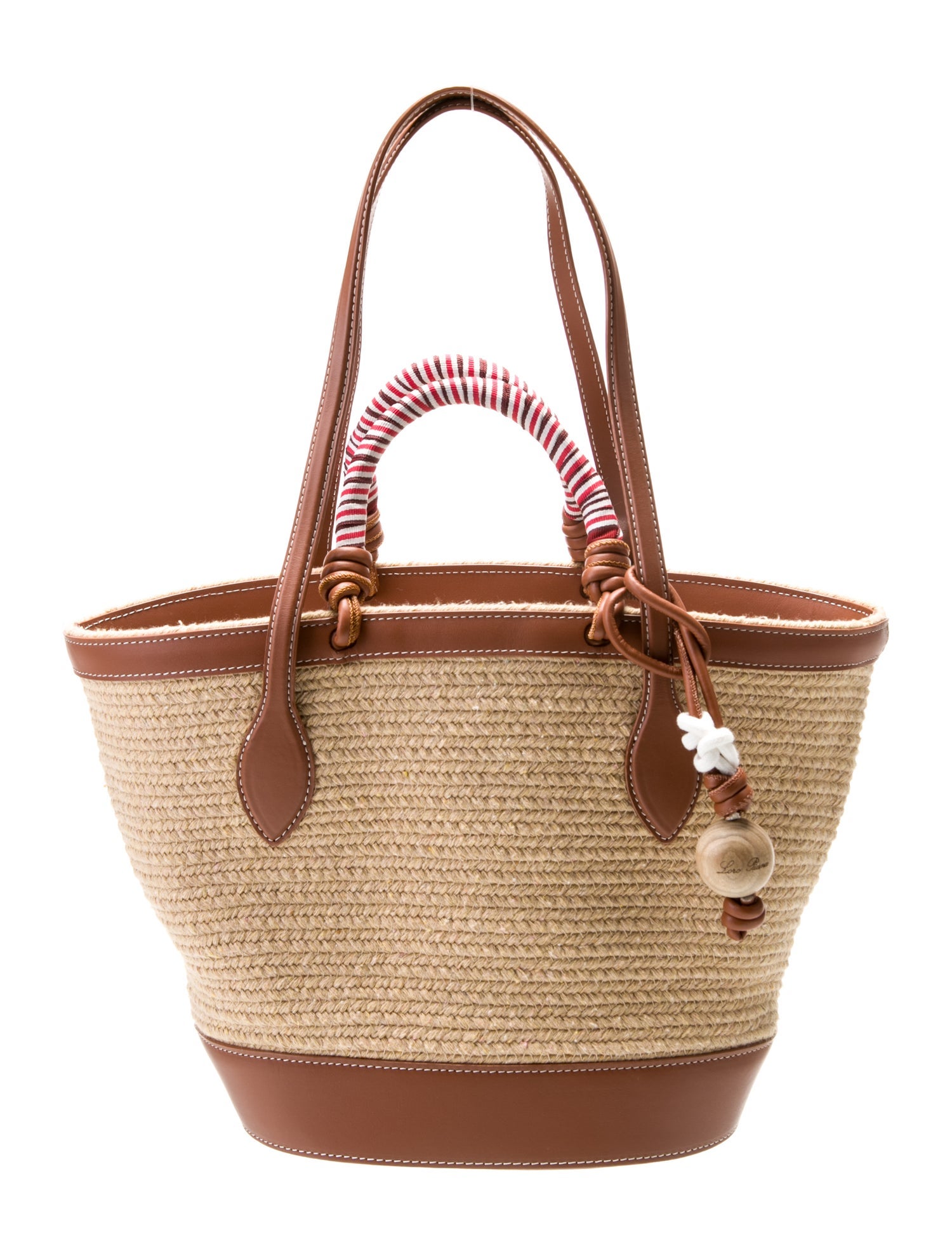 Loro Piana Jute Eolian Tote Bag