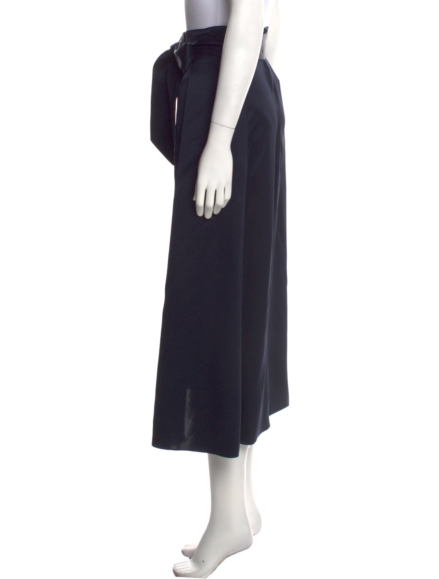 Loro Piana Silk Midi Length Skirt