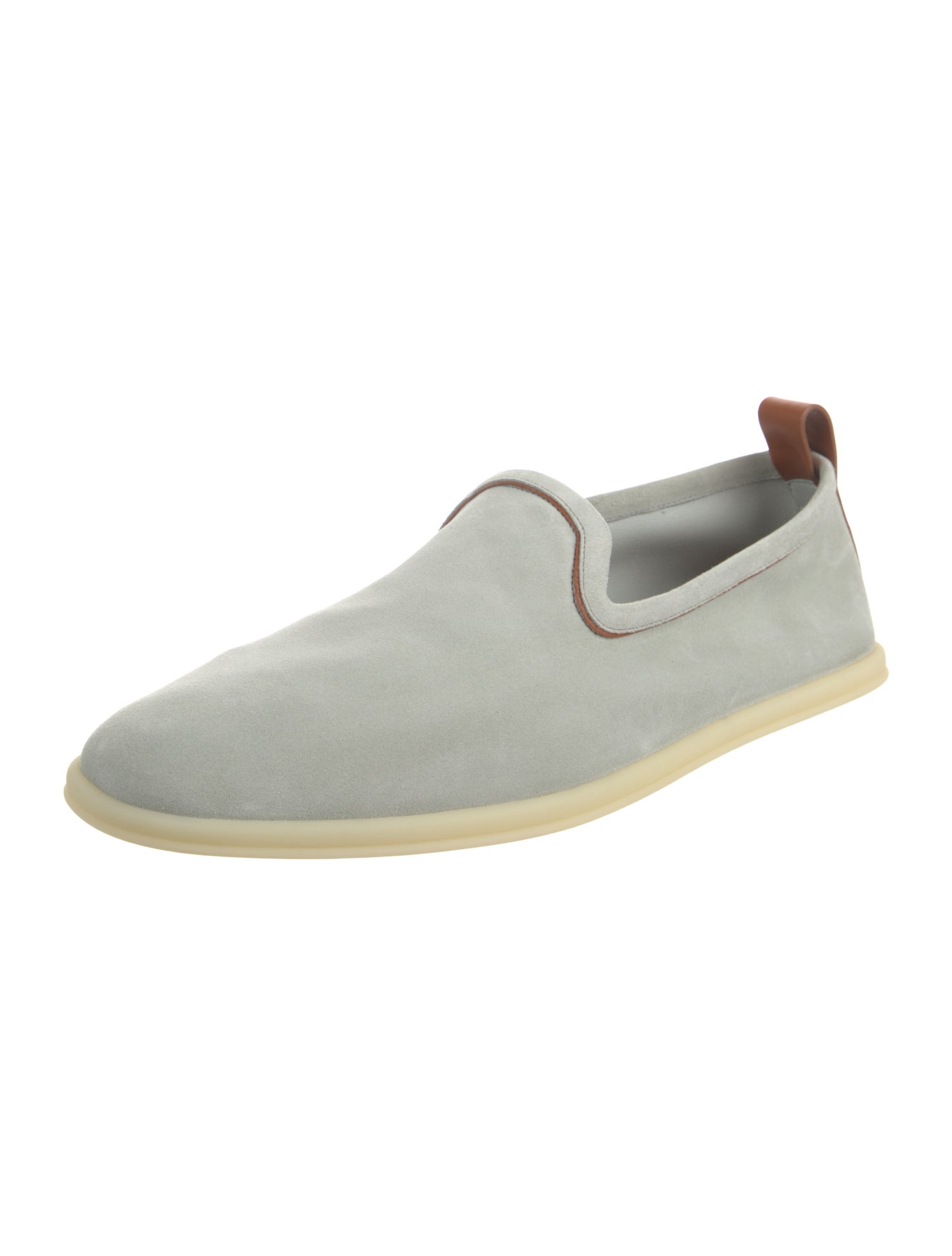 Loro Piana Venice Walk Suede Loafers