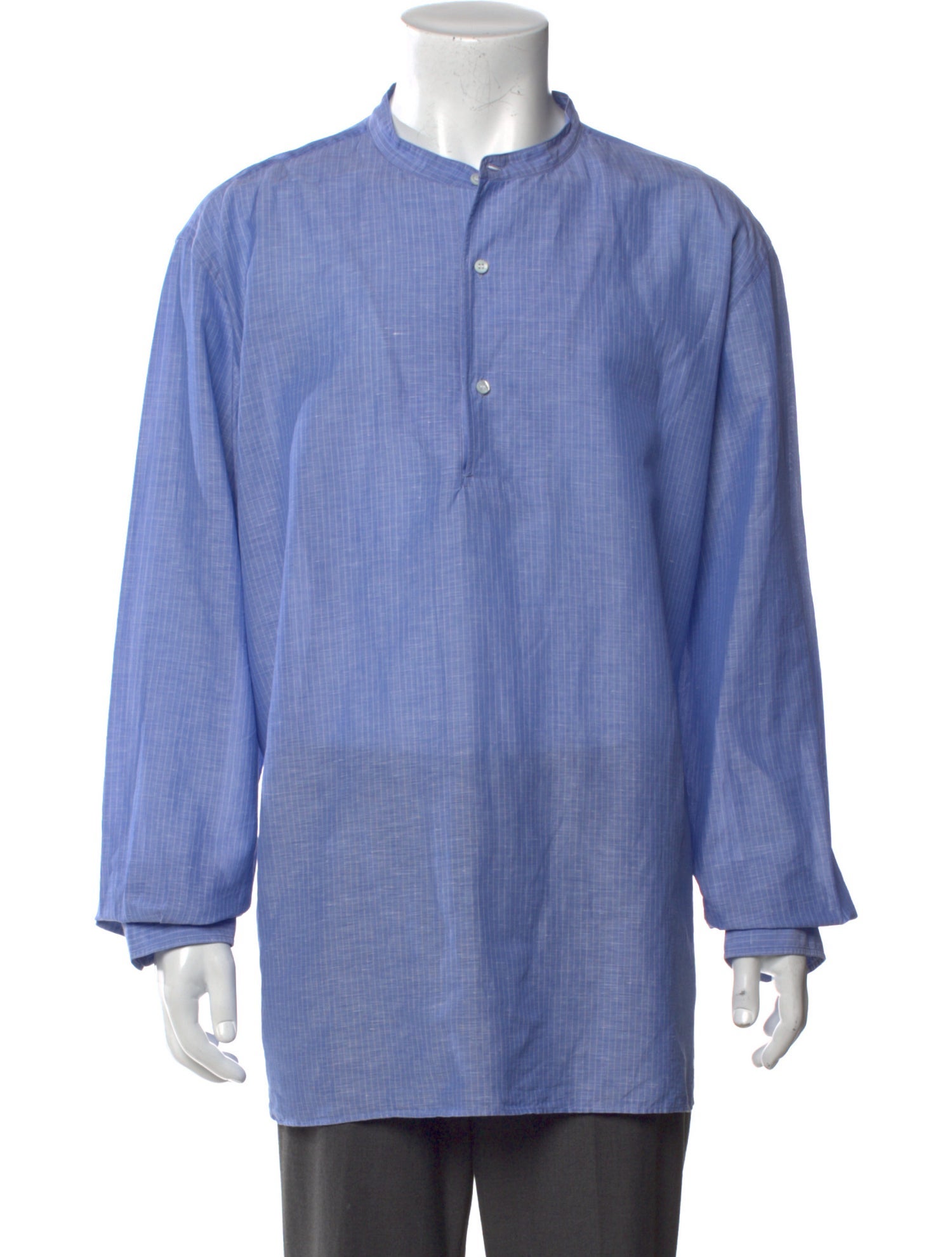Loro Piana Linen Striped Shirt