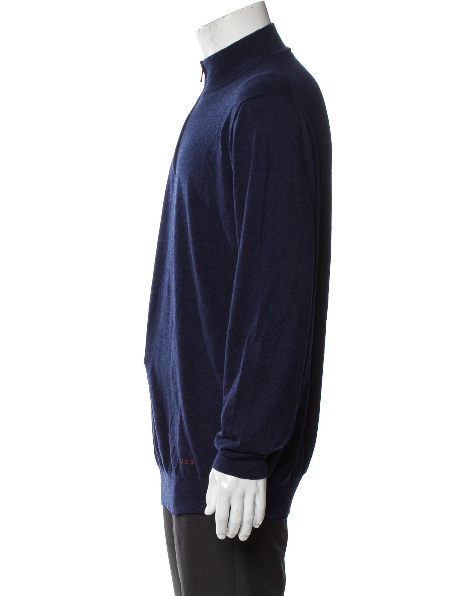 Loro Piana Cashmere Turtleneck Polo Sweater