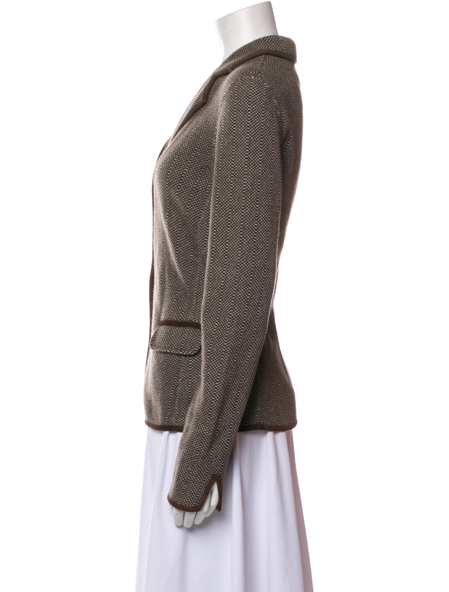 Loro Piana Cashmere Printed Blazer