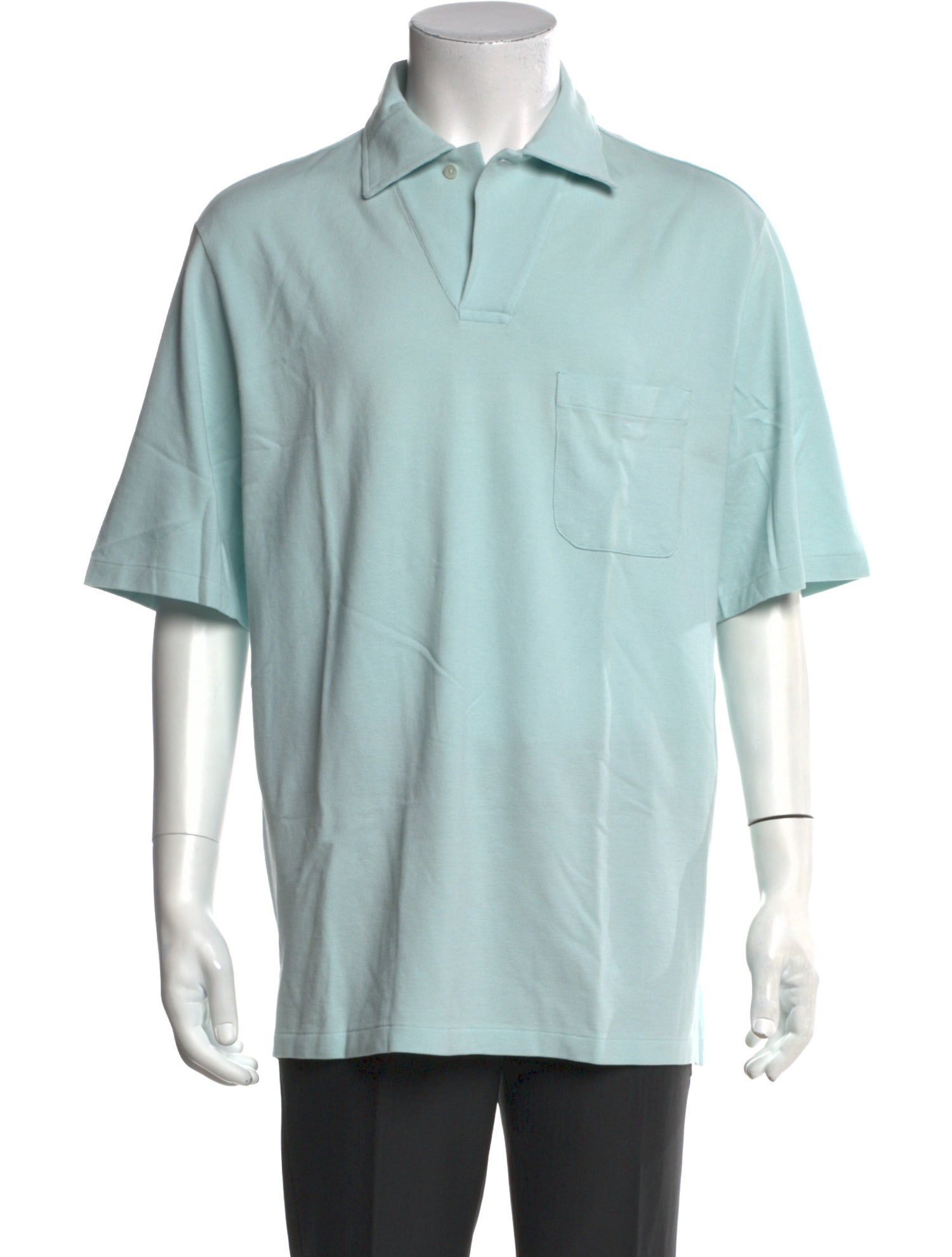 Loro Piana Crew Neck Short Sleeve Polo Shirt w/ Tags